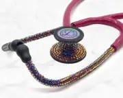 Bling Cardiology IV Stethoscope AUSTRIAN CRYSTALS Bedazzled Nurse Dr Littmann
