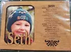 SETH Engraved 5"X7" Wood Matte Photo Frame Meaning of Name NEW