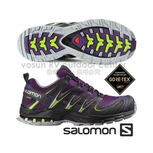 【索羅門 SALOMON】零碼5折》青少年 女 款防水短筒野跑鞋 XA PRO 3D GTX 健行登山鞋_375937