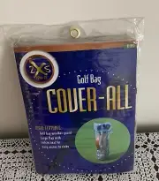 Brand New C2XS Sports Golf Bag Coverall #K343 Clear See Through Weather Proof