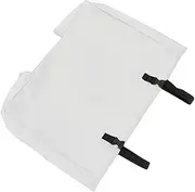 yuksok Utility Wagon Cover, Folding Cart Cover, Portable Storage Bag for Camping Protector,Dustproof Gear Organizer Bag, White