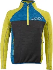 [Ande] Men's Qualido Half Zip Technical and Multifunctional Sweatshirt (Pack of 1)