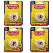4x 5PK Duncan Yo Yo Cotton Replacement Spare Strings Toy Kids/Children 6y+ White
