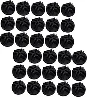 DIY Accessory Kit 30Pcs Plastic Closet Connectors Universal Fit for Pet Cage Storage Cabinet Assembly