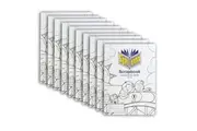 10x Spirax 100 GSM 64 Pages Unruled No.152 Bond Paper Scrapbook School Notebook