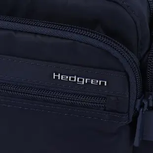 Hedgren INNER CITY系列 RFID防盜 雙側袋 側背包 深藍