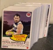 SCANLENS 2024 Complete Set Of 72 in Card Sleeves Near Mint AFL Teamcoach