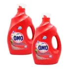 2 x Omo Laundry Liquid Detergent Ultra Fast Clean Stain Remover Brightener 968ML