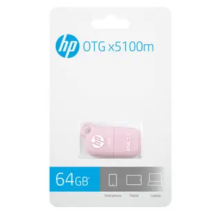【HP惠普】64GB USB 3.1 Type-C OTG雙頭隨身碟x5100m