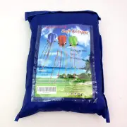 Hengda Kite Soft Octopus 500cm x 80cm Kids 12+ Colorful Long Tail Flyer Kite 3Pk