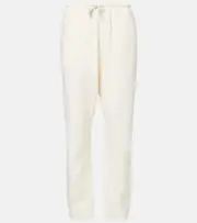 [The Row] The Row Teo cotton and cashmere sweatpants AU 8 white