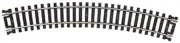 Atlas HO Scale Code 100 15" Radius Curve Bulk Model Train Track (10-Pack)