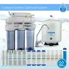 5 Stage Kitchen Home Drinking Reverse Osmosis System W/ 16 Water Filters 100 GPD