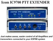 PTT Extender Box Provide separate PTT for each band Icom IC9700