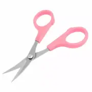 2 PCS - 4" Curved Stainless Steel Blades Embroidering Scissors for thread snip