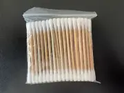 100PCS Dispoable Cotton Swabs Make Up Cosmetic Q-Tips Ear Cleaning Sticks