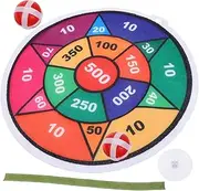 SUPVOX 1 Set Sticky Dartboard Kit Educational Board Game for Throwing to Enhance Hand Eye Coordination and Competitive Spirit