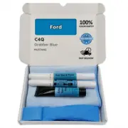 C4Q Grabber Blue Touch Up Paint for Ford MUSTANG Pen Stick Scratch Chip Fix Bru