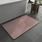 -Bath Mat Rug Set-Rubber Non Slip Quick Dry Super 16 x 24 Dusty Rose