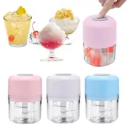 Electric Ice Crusher Portable Mini Food Processor Wireless Vegetable Masher