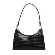 Fashion Alligator Pattern Women Handbag PU Leather Vintage Underarm Shoulder Bags Solid Female Daily Travel Totes