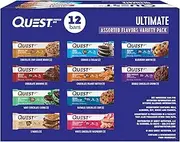 Quest Nutrition Ultimate Variety Pack, High Protein, Low Carb, Gluten Free, Keto Friendly, 12 Count