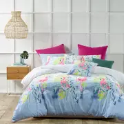 Bianca Lagoon Pink Quilt Cover Set Super King