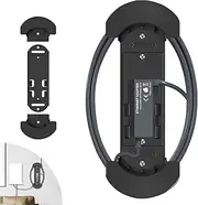 Starlink Ethernet and Cable Mounting Storage Kit,Space-Saving,ABS Material