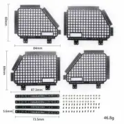 For Land Rover Defender Traxxas TRX4 RC4WD D90/110 1/10 Cars Window Mesh Fence H
