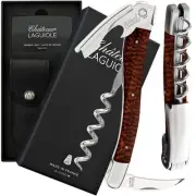 Chateau Laguiole Classic LaGuiole Corkscrew - Snake Wood Luxury Laguiole Wine...