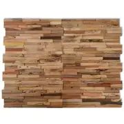 Wall Cladding Panels 10 pcs 1.03 m� Recycled Teak Wood vidaXL
