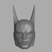 Absolute Batman v1 custom head for McFarlane DC Multiverse & other figures
