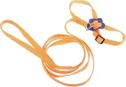 Hohopeti Harness Reptile Harness Bearded Dragon Leash Sturdy Traction Rope Adjustable Pet Leash