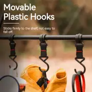 Outdoor Camping Shelf Hooks Plastic Carabiner Hooks Load-bearing Tools Hooks AU
