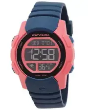 Rip Curl Girls MISSION DIGITAL SILICONE Waterproof SURF WATCH New - A2892G Peach