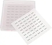 NULYLU 6mm Wide Self-adhesive Lash Strips Reusable No Glue for Lash Extensions Comfort Fit