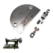 4 Plate Presser Foot Parts for Universal Domestic Sewing Machine DIY