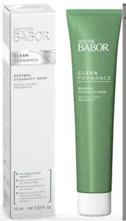 Babor CleanFormance Renewal Overnight Mask - Full Size 2.53oz/75ml Sealed