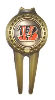 100 (Bulk Lot) Cincinnati Bengals Divot Tools with Golf Ball Marker