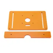 Router Table Plates Woodworking Insert Wood Trimming Milling Tool W/ Accessories