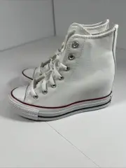 *NEW* Women CONVERSE Chuck Taylor All Star Wedge Platform White (A11908C) US 7.