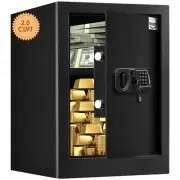 Fireproof Safe Box 2.0 Cuft Electronic Digital Security Box, Keypad Large Loc...