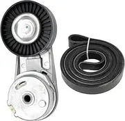 5PK1030 Serpentine Belt Tensioner Kit for Grand Am Classic Cobalt HHR Equinox Kit for L100 L200 L300 LS LS1 LW1 LW200 for Regal Verano Terrain Belt Tensioner Assembly Replace 38177 24430296 12634319