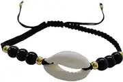 [Xiao Hua] Shell Woven Bracelet Anklets for Women Boho Anklet Bracelet Beach Foot Jewelry for Party(Style J), 7.48-12.59inch, shell