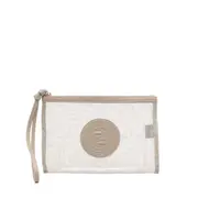 [Fendi] Fendi Logo-patch Clutch Bag