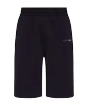 logo-print elasticated-waist shorts XL,L Black