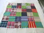 New Machine sewing handmade cotton patchwork size 41"x 41" quilt top