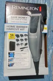 Remington HC1090 Haircutting Kit - Gray NEW IN UNOPENED BOX MIB 14 PCS.