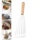 Household Stainless Spatula Fish Turner Spatula Slotted Cooking Turner