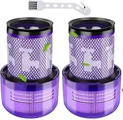 [Rebirthcare] 2 pack v12 filter for dy.son v12 detect slim absolute extra pro plus motorhead complete total clean vacuum cleaner replacement filter spare parts accessories replace no.dy-971517-01